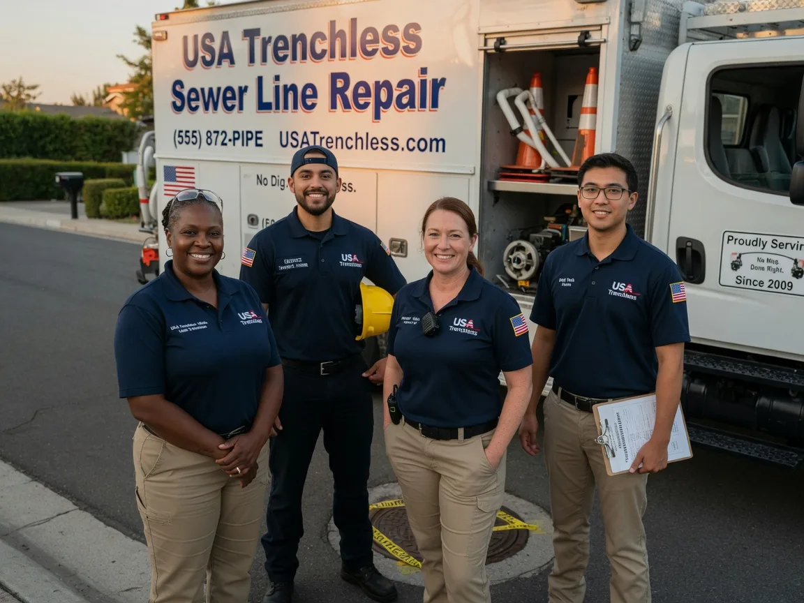 Sewer Line Repair company in Burnham, PA